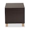 Baxton Studio Eckhart ModernTwo-Tone Dark Brown and Oak Finished Wood Cat Litter Box Cover House 194-11762-ZORO - alternate 3